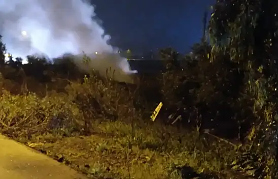 Doğalgaz boru hattı patladı: Patlama tehlikesi korkuttu!