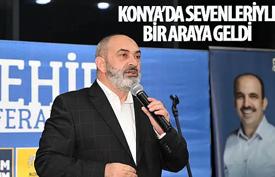 Dursun Ali Erzincanlı Konya'da sevenleriyle buluştu!