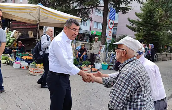 Ekici dinledi pazarcı dert yandı