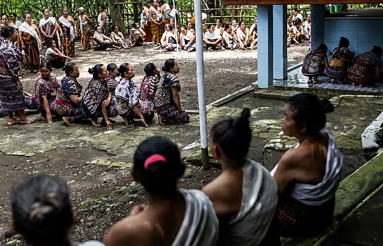 Endonezya'nın Bonokeling yerli topluluğu Ramazan ayını törenle karşıladı