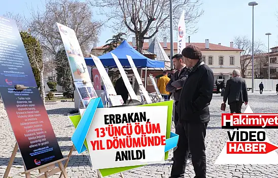 Erbakan, 13'üncü ölüm yıl dönümünde anıldı: Sergi yoğun ilgi gördü!