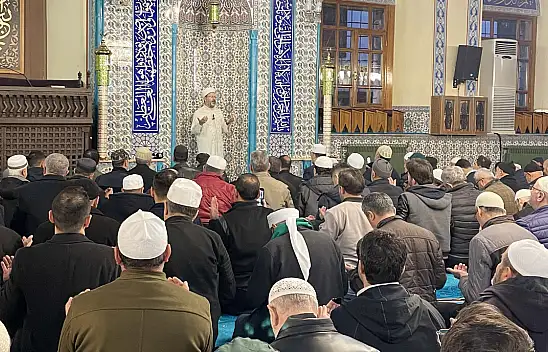 Erbaş, Konya'da Kapu Camisi'nde Filistin için dua etti!..