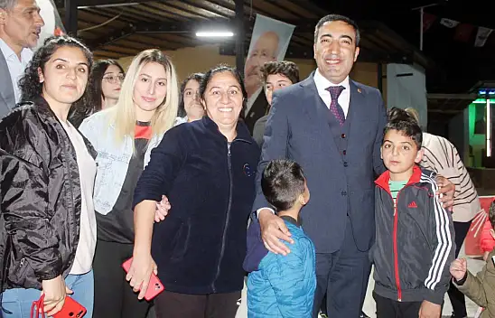 Ercan mahalle gezilerine devam ediyor