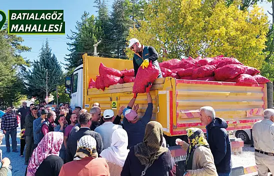 Ereğli Belediyesi ürettiği ürünleri halka dağıttı!