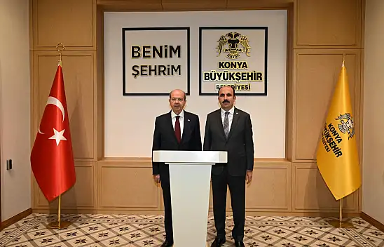 Ersin Tatar, Konya Büyükşehir Belediye Başkanı Uğur İbrahim Altay'ı ziyaret etti!