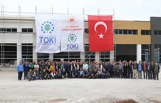 Eski Sanayi ve Karatay Sanayi Esnafı Yapımı Süren Yeni Sanayi Sitesini İnceledi