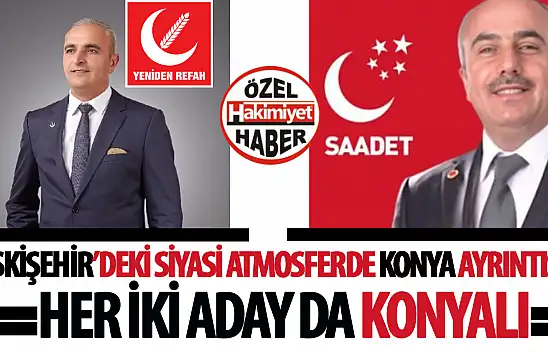Eskişehir'de 31 Mart Yerel Seçimlerinde İki Konyalı Aday Mücadele Edecek: İdris Kaçar ve Hikmet Özkan