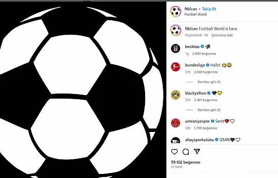 FTBLCAN kimdir? Ftblcan instagram hesabı merak uyandırdı, kimse gizemini çözemedi