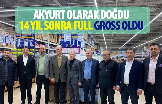 FULL GROSS MAĞAZASI hizmete açıldı