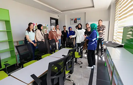 Geleceğin özel eğitim öğretmenleri DOSD Meram'a hayran kaldı 