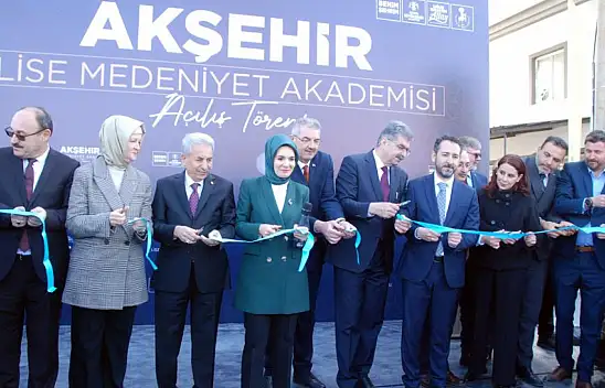 Göktaş Akşehir'de Lise Medeniyet Akademisi açılışını yaptı!