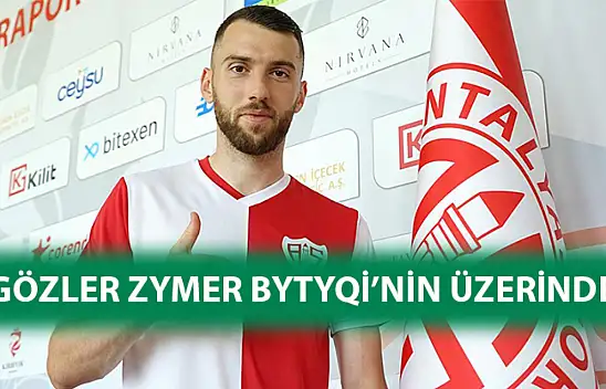 Gözler Zymer Bytyqi'nin üzerinde