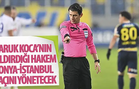 Hakem Halil Umut Meler yeniden sahalara dönüyor