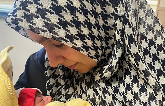 Hamile kadının fedakarlığı duygulandırdı