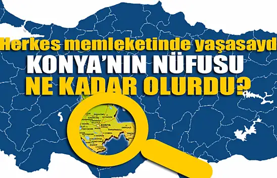 Herkes memleketinde yaşasaydı en kalabalık il hangisi olurdu?