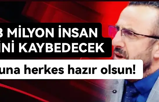 İbrahim Kahveci uyardı! 3 milyon insan işini kaybedecek, buna herkes hazır olsun!