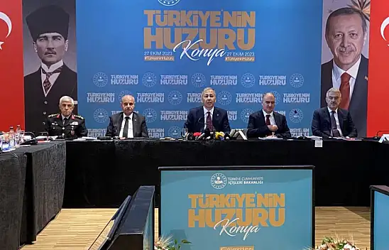 İçişleri Bakanı Ali Yerlikaya Konya'ya geldi!