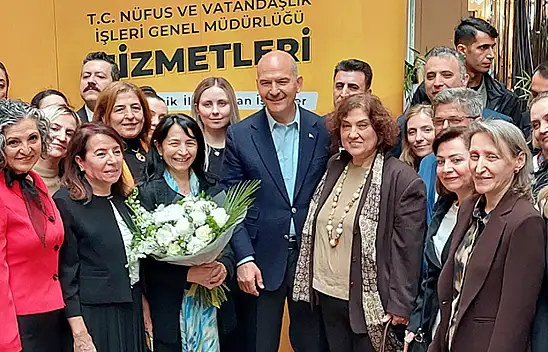 İçişleri Bakanı Soylu, nüfusmatik cihazını tanıttı