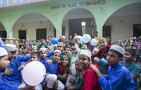 İHH Konya yetimlerinde yannda