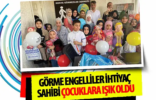 İhtiyaç sahibi çocuklara hediye!