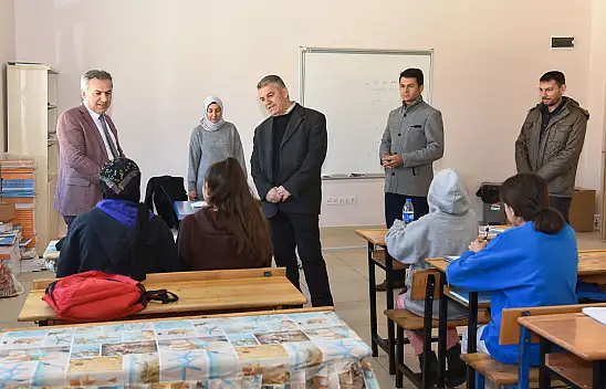 İl Milli Eğitim Müdürü Yiğit, Depremzede Öğrencileri ziyaret Etti