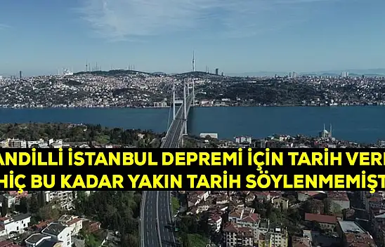 İstanbul depremi için uyarı: Hiç bu kadar yakın tarih söylenmemişti