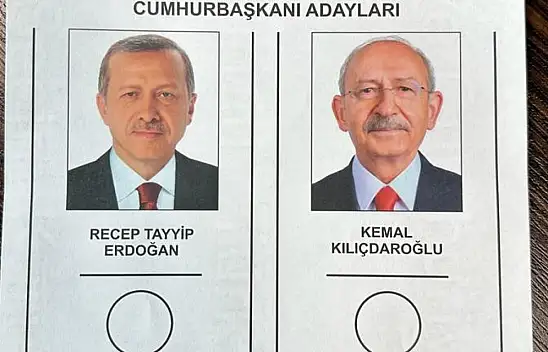 İşte ikinci turda kullanılacak oy pusulasının örneği