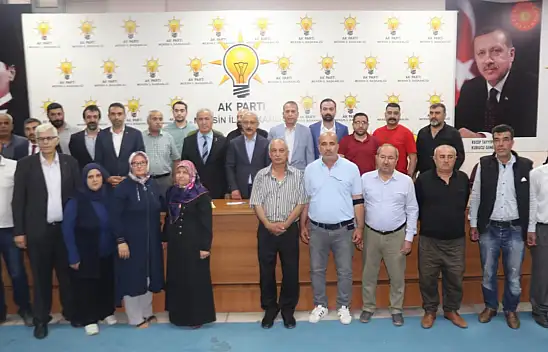 İYİ Parti'den istifa ederek, AK Parti'ye katıldılar