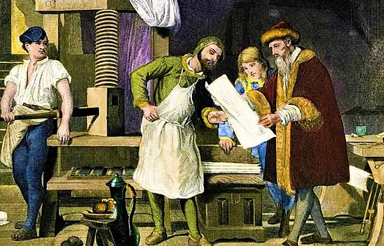 Johannes Gutenberg'in matbaa devrimi: Bilgi çağının başlangıcı