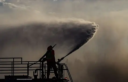 Kanada'da orman yangınlarından yükselen dumanlar ABD'ye ulaştı