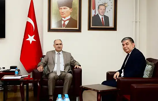 Karabulut Vali Özkan'ı ziyaret etti