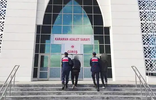 Karaman'da bir hafta arayla iki eve giren hırsız tutuklandı