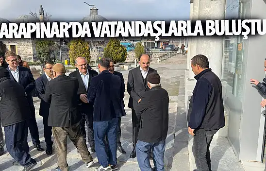 Karapınar ve Ereğli'de vatandaşlarla buluştu