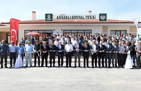 Karatay'da Ağsaklı Sosyal Tesisi hizmete açıldı!