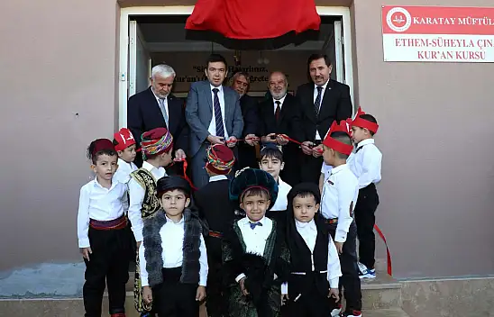 Karatay'da Kur'an Kursu  ve cami açıldı!