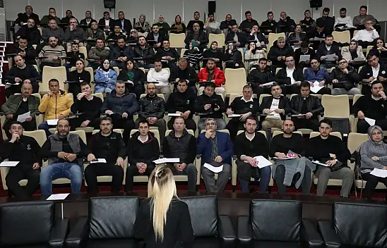 Karatay'da personele iş sağlığı ve güvenliği eğitimi