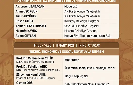 Karatay Önemli bir Çalıştaya daha ev sahipliği yapacak