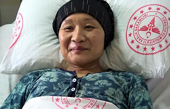 Kırgızistanlı hastayı Türk doktorlar sağlığına kavuşturdu