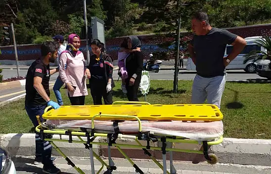 Kırmızı ışık ihlali kazaya neden oldu