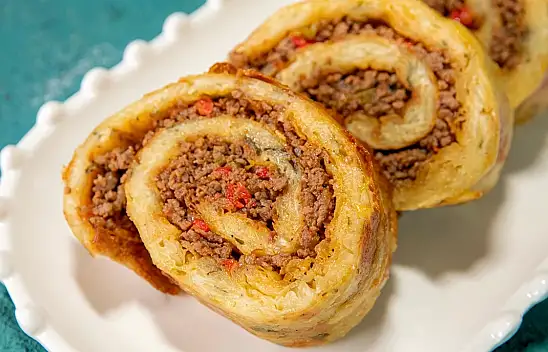 Kıymalı Rulo Patates tarifi! Kıymalı Rulo Patates nasıl yapılır?