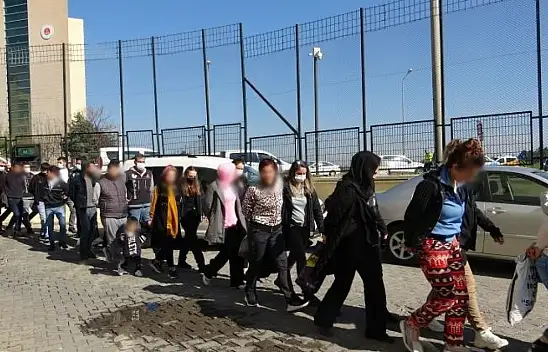 'Kökünü Kurutma Operasyonu'nda 133 tutuklama