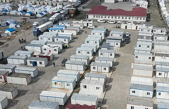 Konteyner köyünde hayat başlayacak