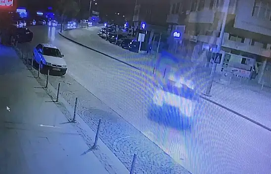 Konya'da ki Kaza anları kameralara yansıdı
