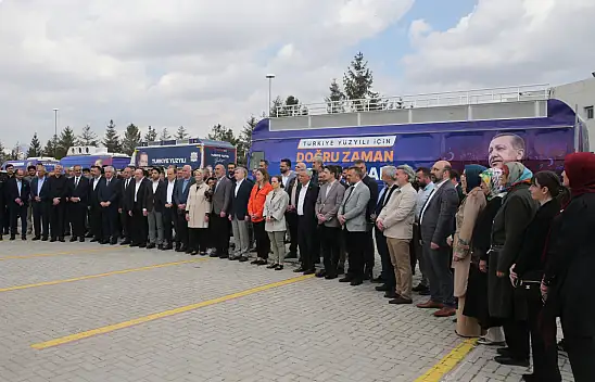 Konya  AK Parti milletvekili adayları ilçelere uğurlandı