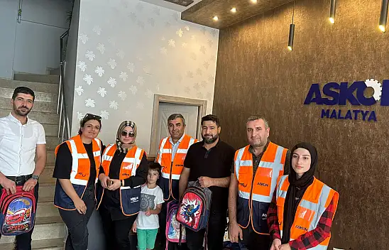 Konya ASKON'dan deprem bölgesindeki çocuklara eğitim desteği
