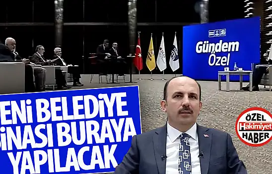 Konya Büyükşehir Belediye Başkanı Uğur İbrahim Altay, Özel Yayında Yatırımları Anlattı