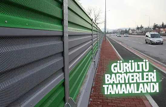 Konya Büyükşehir Belediyesi, Abdülhamid Han Caddesi'nde Gürültü Engelleme Çalışmalarını Tamamladı