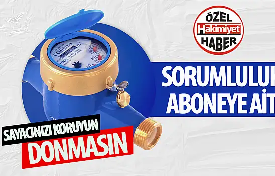 Konya Büyükşehir Belediyesi KOSKİ, Kış Aylarında Su Sayaçları İçin Uyarıda Bulundu