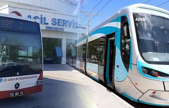 Konya Büyükşehir Belediyesi'nin toplu ulaşım araçları LGS sınavına gireceklere ücretsiz olacak