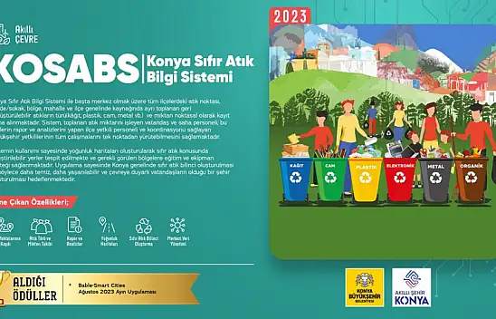 Konya Büyükşehir Belediyesi'nin o uygulaması Ayın Uygulaması Seçildi